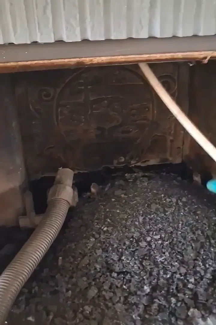 Photo pour la vidéo du ramonage de cheminée avec aspiration